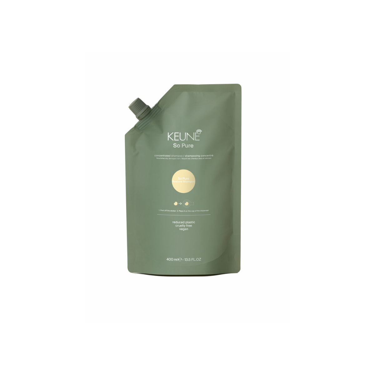 SO PURE RESTORE SHAMPOO REFILL 400ml